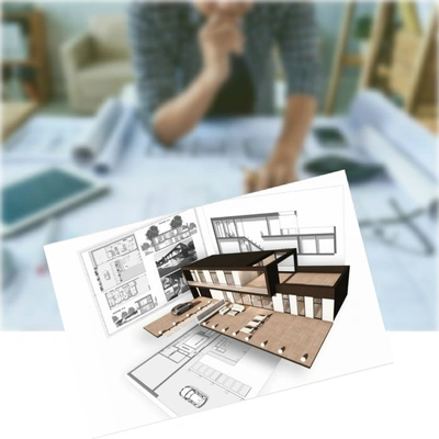  Building Plan with Graphical Image