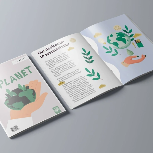 Recycled Stapled Booklets